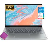 Lenovo 2023 IdeaPad 5i - Laptop Intel Core i5-1235U, display Full HD 1920 x 1080 da 14", 8 GB di RAM, SSD da 512 GB, Windows 11 Home, con panno