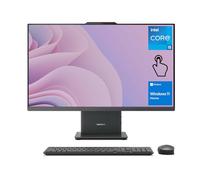 Lenovo 2024 IdeaCentre I All-in-One, touchscreen FHD da 27" 100Hz, Intel Core i5-13420H, RAM DDR5 da 16 GB, SSD da 512 GB, base di ricarica wireless, KB e mouse wireless, Wi-Fi 6, Windows 11 Home
