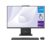 Lenovo 2024 IdeaCentre I Business All-in-One, touchscreen FHD da 27" 100Hz, Intel Core i5-13420H, RAM DDR5 da 32 GB, SSD da 1 TB, base di ricarica wireless, KB e mouse wireless, Wi-Fi 6, Windows 11