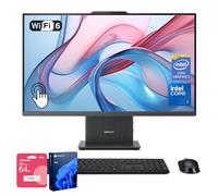 Lenovo 2025 IdeaCentre Copliot All-in-One Business Desktop, 27" QHD Touchscreen 100Hz, Intel Core i7-13620H, 32GB DDR5 RAM, 2TB SSD, Wi-Fi 6, Win 11 P, Grigio, Bundle ADATA 512GB SSD esterno