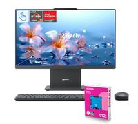 Lenovo 2025 IdeaCentre Next Gen Copilot AI Ready Business All-in-One, touchscreen FHD da 27" 100Hz, AMD Ryzen 7 7735HS, RAM DDR5 da 64 GB, SSD da 2 TB, Wi-Fi 6, Win 11 Home, grigio, pacchetto SSD