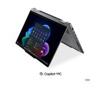 LENOVO 21V9006HIX ThinkPad X1 Gen 11 Aura Edition Copilot+ PC convertibile 2 in 1, 14 ", processore Intel® Core Ultra 7 355, 32 GB, 1000 GB SSD, Grigio, Touchscreen, Windows 11 Pro