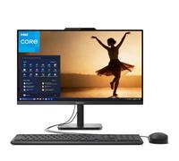 Lenovo 24 23.8" Intel 4-Core 16GB 512GB SSD All-in-One Desktop Computer | Schermo antiriflesso IPS FHD AIO, WiFi 6, tastiera e mouse USB, Office 365, Windows 11, antracite