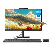 Lenovo 24 23.8 pollici Fhd All-in-One Desktop Computer per Home Office, Processore Intel 4-Core (Beats i3-1110g4), 32gb Ddr4 Ram, 1tb Pcie Ssd, WiFi 6, Bluetooth, Business Aio, Windows 11 Pro