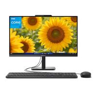 Lenovo 24 All-in-One Desktop Computer per Home Office, 23.8" FHD Business AIO, Processore Intel 8-Core, 8GB DDR4 RAM, 512GB PCIe SSD, WiFi 6, Bluetooth 5.2, Nero, Windows 11 Home
