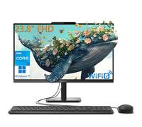 Lenovo 24 All-in-One Desktop Computer per Home Office, 23.8" Fhd Business Aio, Processore Intel 8-Core (Beat i5-1140g7), 32 GB Ddr4 Ram, 1 TB Pcie Ssd, WiFi 6, Bluetooth 5.2, Windows 11 Pro, Vent-Hear