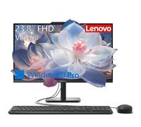 Lenovo 24 All-in-One Desktop Computer per Home Office, processore Intel 8-Core (Beat i5-1140G7), 23.8" FHD AIO, WiFi 6, BT 5.2, RJ-45, HDMI, tastiera e mouse, Windows 11 Pro - 32 GB RAM, 1 TB PCIe SSD