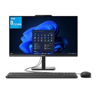 Lenovo 24 Computer desktop All-in-One da 23,8 pollici per ufficio domestico, 32 GB RAM, SSD PCIe 1 TB, processore Intel 8-Core i3-N305, Lifetime Office 365 per Web, PC FHD AIO, WiFi 6, BT 5.2, Win 11