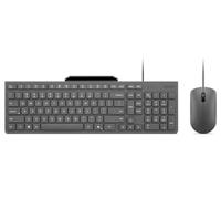 Lenovo 310 USB-A Tastiera cablata Mouse Combo, Tasti Silenziosi, Design Gaming Ultra-Slim Anti-versamento, Supporto per Telefono Integrato, Compatibile con Computer Portatile, PC, Tablet - Mouse