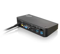 Lenovo 40A40090DK replicatore di porte e docking station per laptop Cablato USB 3.2 Gen 1 (3.1 1) Type-A Nero [40A40090DK]