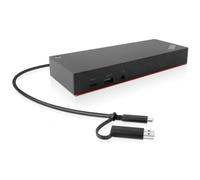 Lenovo 40AF0135EU replicatore di porte e docking station per laptop Cablato Nero