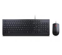 Lenovo 4X30L79915 tastiera Mouse incluso USB QWERTY Spagnolo Nero