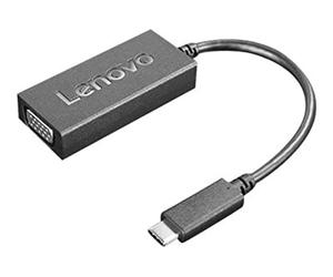 LENOVO 4X90M42956 adaptador de Cable USB-C VGA Negro