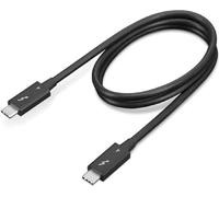 Lenovo 4X91K16968 Câble Thunderbolt 0,7 m 40 Gbit/s Noir