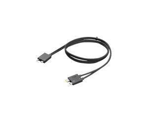 Lenovo 4X91K16970 Câble Thunderbolt 0,7 m 40 Gbit/s Noir