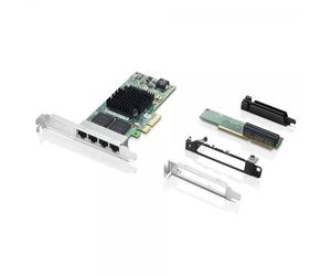 Lenovo 4XC0R41416 scheda di rete e adattatore Interno Ethernet (Intel I350-T4 -