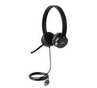 Lenovo 4XD0X88524 cuffia e auricolare Cablato A Padiglione Ufficio Nero (4XD0X88524 headphones/headset - Head-band Black 4XD0X8 NEW