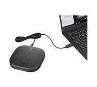 Lenovo 4XD1B84406 microfono Bluetooth Nero 5.0 (Bluetooth Conference Speaker - Black 5.0 - Warranty: 12M)