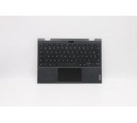 Lenovo 500e 2nd Gen Supporto per Polsi Copertura Touchpad Tastiera Belgio Nero