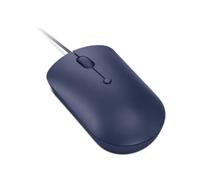 Lenovo 540 USB-C - Mouse per computer con connessione cablata per PC, laptop, computer con Windows o Chrome OS, design ambidestro, 4 pulsanti, dimensioni compatte, blu abisso