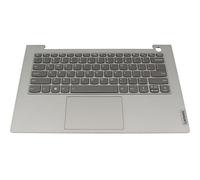 Lenovo 5CB1B32916 originale tastiera incl. custodia Stati Uniti (inglese) grigio/grigio con retroilluminazione