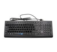 Lenovo 5d50u84454 Tastiera Usb Cablata Con Adesivi Layout Qwerty Spagnolo_