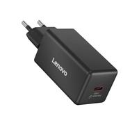 Lenovo 65W Mini USB-C GaN Charger, caricatore compatto con 1 porta USB-C 65W e cavo rimovibile da 2 m, per notebook e dispositivi mobili