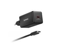 Lenovo 65W Mini USB-C GaN Charger, caricatore compatto con 1 porta USB-C 65W e cavo rimovibile da 2 m, per notebook e dispositivi mobili