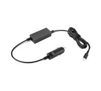 Lenovo 65W USB-C DC Travel Adapter caricatore auto universale, Tecnologia PD 3.0, Ricarica rapida per Laptop/Tablet/Smartphone, Design slim per viaggio - Nero