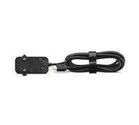 Lenovo 65W USB-C Wall Adaptor: Caricatore da Parete con Protocollo PD 3.0 per Ricarica Rapida. Compatibile con Laptop e Dispositivi USB-C. Include Cavo da 1.7 m e Uscita Regolabile - Nero