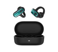 Lenovo Auricolari aperti X500 Bluetooth 6.0 wireless con driver da 11 mm, design ergonomico a orecchio aperto, connettività a doppio dispositivo, microfono integrato, ricarica rapida, nero