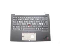 Lenovo Carbonio X1 11th Tastiera Palmrest Top Cover Norvegese Nero 5M11H62680