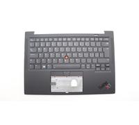 Lenovo Carbonio X1 11th Tastiera Palmrest Top Cover Svizzera Nero Backlit