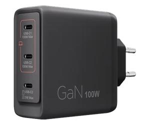 Lenovo Caricabatterie multiporta Lenovo GaN USB-C da 100W - G0A6100BEU
