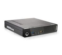 Lenovo - Case ThinkCentre M93p Tiny USDT, Intel Core i5, SSD 512 GB, 16 GB di memoria, Windows 10 Pro MAR con W-LAN, computer da lavoro per mini PC
