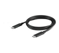 Lenovo Cavo USB-C 4X90U90619 – 1 m, alta velocità dati e ricarica, compatibile con monitor, Nero