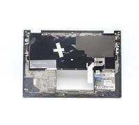 Lenovo Chicony - Ersatztastatur Notebook - mit Trackpoint - hinterleuchtet - QWERTZ - Deutsch - FRU - mit obere Abdeckung - f?r ThinkPad X13 Yoga Gen 2 20W8, 20W9 (5M11C18604)