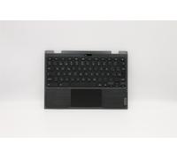 Lenovo Chromebook 300e 2nd Tastiera Palmrest Top Cover Spagnolo Nero 5CB0Y57957