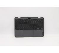 Lenovo Chromebook 300e 3 Tastiera Palmrest Top Cover Nero UK 5M11C94725
