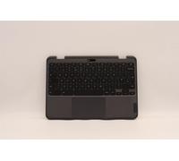 Lenovo Chromebook 500e Gen 3 Tastiera Palmrest Coperchio Superiore Nero UK