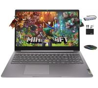 Lenovo Chromebook Flagship - Computer portatile FHD da 15,6 pollici per studenti d'affari, Intel Celeron N4500, 4 GB di RAM, 320 GB di memoria (64 GB eMMC + scheda da 256 GB), WiFi 6, batteria lunga,