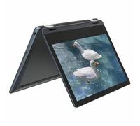 Lenovo Chromebook Flex 3 2022 da 11,6 pollici HD (1366 x 768) Touchscreen 2 in 1, Mediatek MT8183 fino a 2 GHz, 8 core, 4 GB RAM, 64 GB eMMC, 802.11AC WiFi, Bluetooth, Abyss Blue, Chrome OS, EAT Cloth