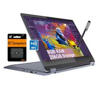 Lenovo Chromebook Flex 3i 15.6 FHD Touchscreen 2-in-1 Laptop (Intel Pentium N6000, 8GB RAM, 256GB di memoria (128GB eMMC + 128GB IST SD Card)), Studenti e Scuola, Webcam, NFC, Wi-Fi 6, Chrome OS