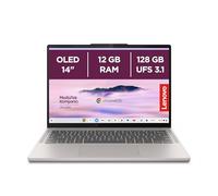 Lenovo Chromebook Plus 14" - Notebook Display OLED WUXGA (1920x1200), MediaTek Kompanio U910, 12GB RAM, 128GB eMMC, MediaTek Wi-Fi7, ChromeOS - Seashell