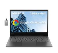 Lenovo Chromebook S330 14" HD Business Laptop, Processore MediaTek MT8173C, Grafica Integrata MediaTek, 4GB LPDDR3 RAM, 32GB eMMC, Wi-Fi 5, HD Webcam, Chrome OS, Nero, 128GB Hotface USB Card