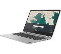 Lenovo - Chromebook touchscreen 2 in 1 C340-15 da 15,6" - Intel Core i3 - Memoria da 4 GB - Memoria flash eMMC da 64 GB - Grigio minerale