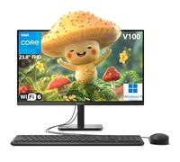 Lenovo Computer desktop All-in-One da 24 pollici per Home Office, processore Intel 4-Core (Beat i3-1110G4), display FHD, RAM DDR4 da 32 GB, SSD PCIe da 1 TB, WiFi 6, Bluetooth, Business AIO, Windows