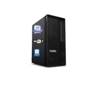 Lenovo Computer desktop ThinkStation P2 Tower • Processore Intel Ultra 9 285 a 24 core • DDR5 da 64 GB • SSD da 2 TB • Office 365 per il Web • HDMI + 2X DisplayPort • Wi-Fi 7 • KB cablato e mouse