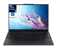 Lenovo Computer portatile aziendale ThinkPad E16 Gen 3, Intel Ultra 7 255H (edizione 2026), 16 GB DDR5 e SSD da 1 TB, batteria a lunga durata, pronto per l'AI, lettore di impronte digitali, Windows 11