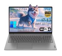 Lenovo Computer portatile aziendale V15 G4 da 15,6", display antiriflesso FHD, Intel 10-Core i7-13620H (Beat Ultra 7 255U), 40 GB di RAM, SSD da 1 TB, WiFi 6, Bluetooth 5.2, Windows 11 Pro, con kit di